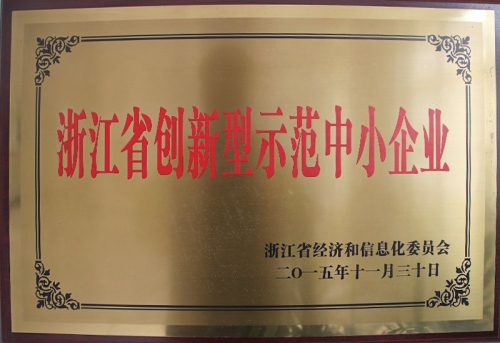 浙江省創(chuàng)新型示范中小企業(yè)